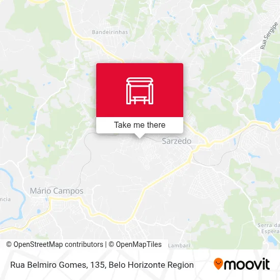 Rua Belmiro Gomes, 135 map