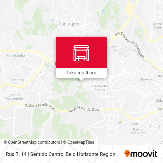 Rua 7, 14 | Sentido Centro map