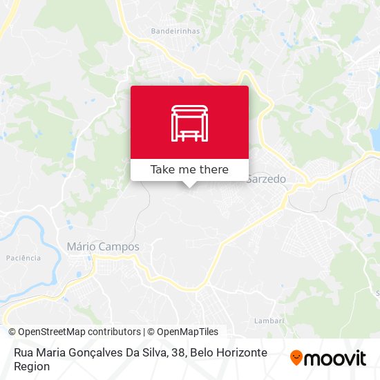 Rua Maria Gonçalves Da Silva, 38 map