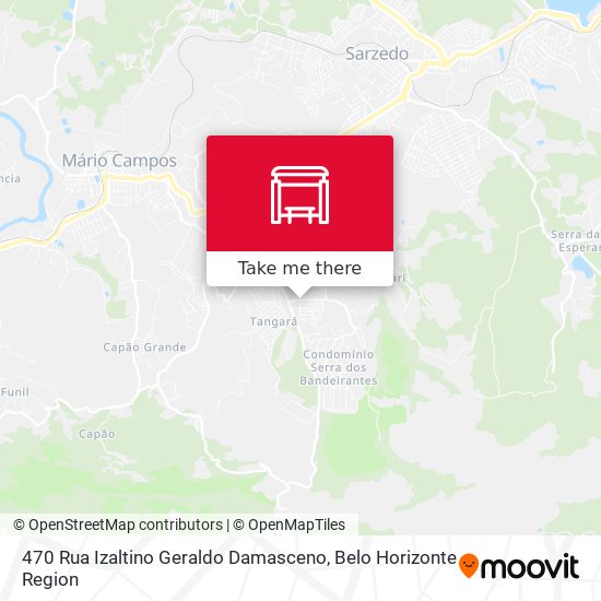 470 Rua Izaltino Geraldo Damasceno map