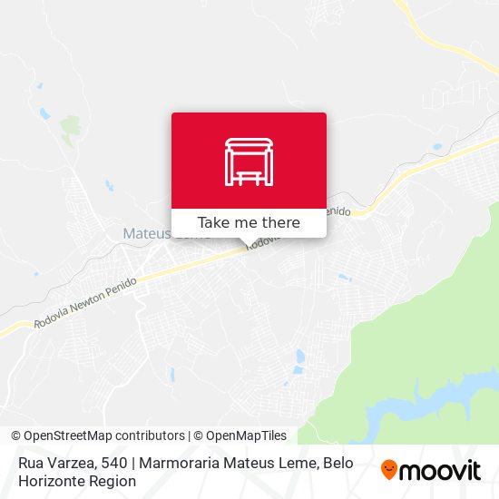 Rua Varzea, 540 | Marmoraria Mateus Leme map