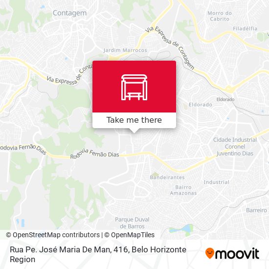 Rua Pe. José Maria De Man, 416 map