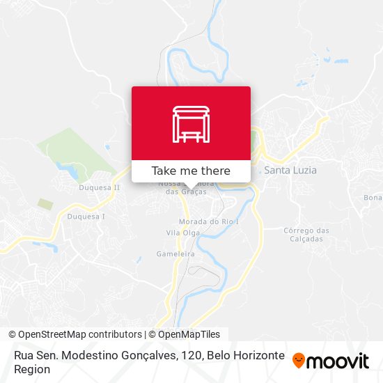 Rua Sen. Modestino Gonçalves, 120 map