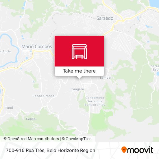 700-916 Rua Três map