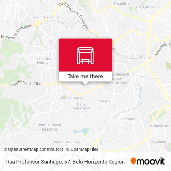 Rua Professor Santiago, 57 map