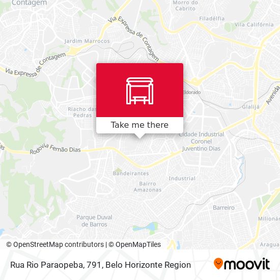 Rua Rio Paraopeba, 791 map