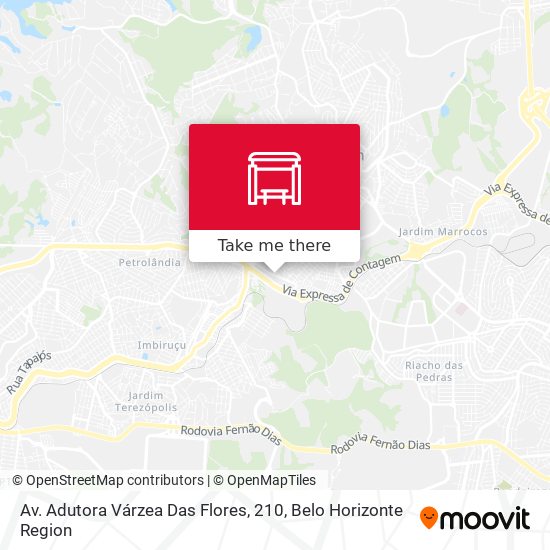 Av. Adutora Várzea Das Flores, 210 map
