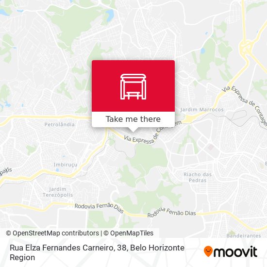 Rua Elza Fernandes Carneiro, 38 map