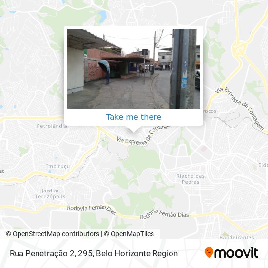 Rua Penetração 2, 295 map