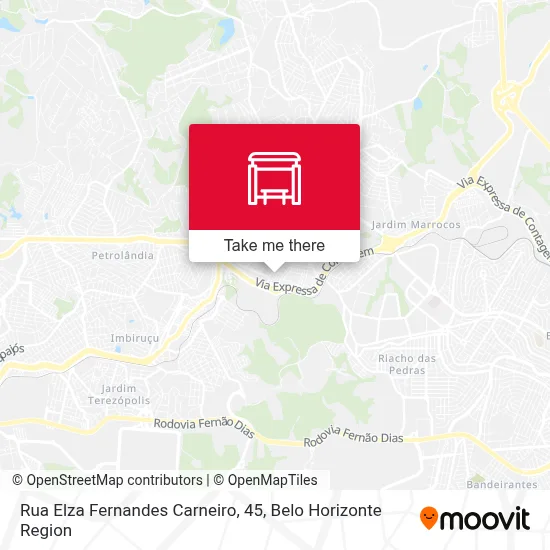 Rua Elza Fernandes Carneiro, 45 map