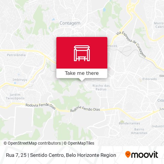 Rua 7, 25 | Sentido Centro map