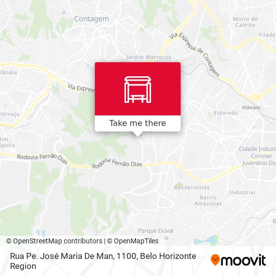 Rua Pe. José Maria De Man, 1100 map