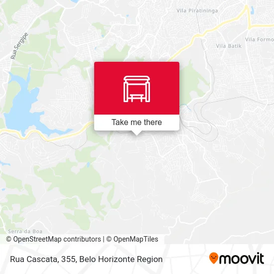 Rua Cascata, 355 map