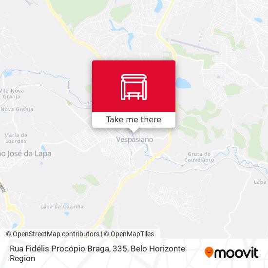 Rua Fidélis Procópio Braga, 335 map