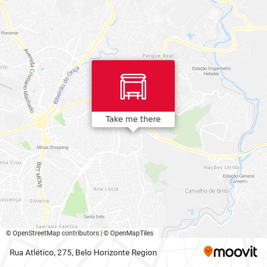 Rua Atlético, 275 map