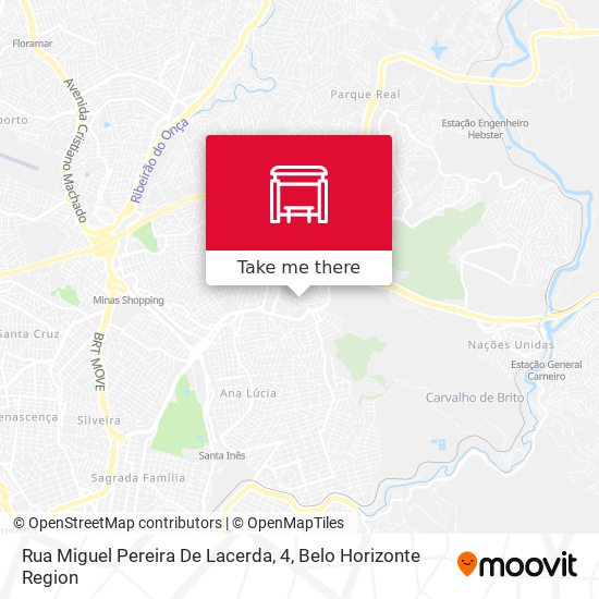 Rua Miguel Pereira De Lacerda, 4 map