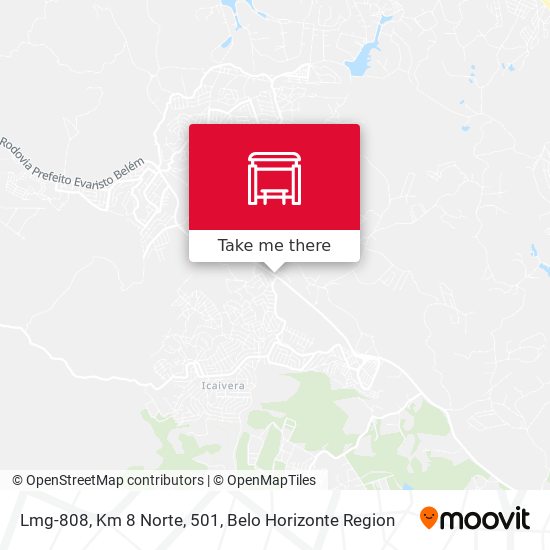 Mapa Lmg-808, Km 8 Norte, 501