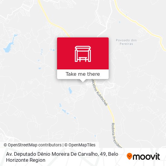 Av. Deputado Dênio Moreira De Carvalho, 49 map