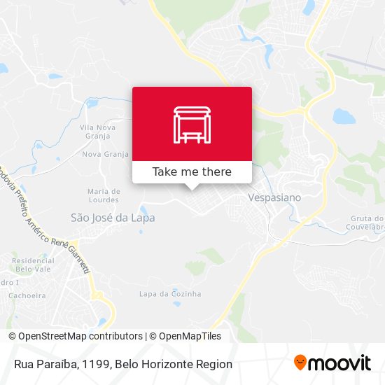 Rua Paraíba, 1199 map