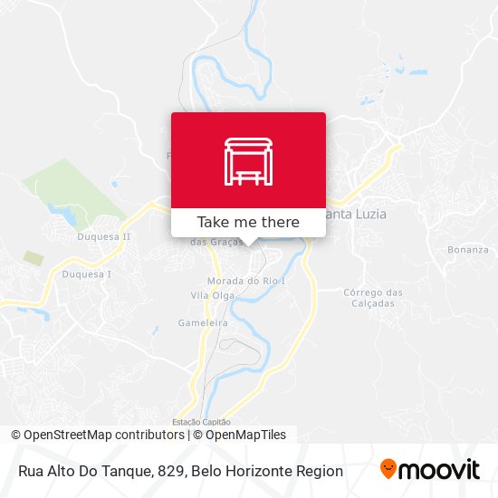 Rua Alto Do Tanque, 829 map