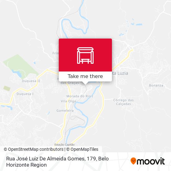 Rua José Luiz De Almeida Gomes, 179 map