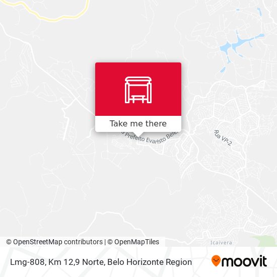 Lmg-808, Km 12,9 Norte map