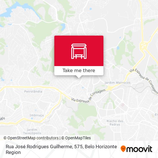 Rua José Rodrigues Guilherme, 575 map