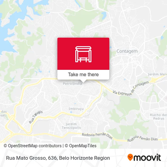 Rua Mato Grosso, 636 map