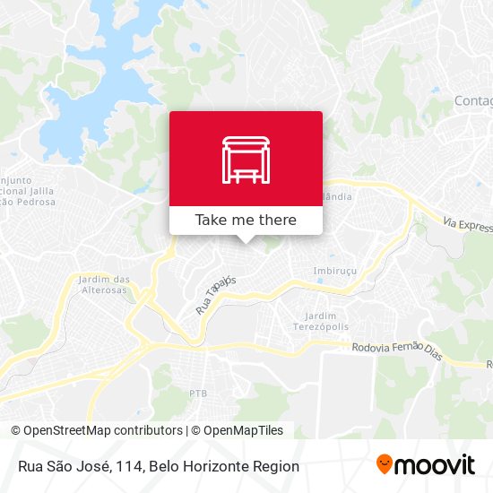 Rua São José, 114 map