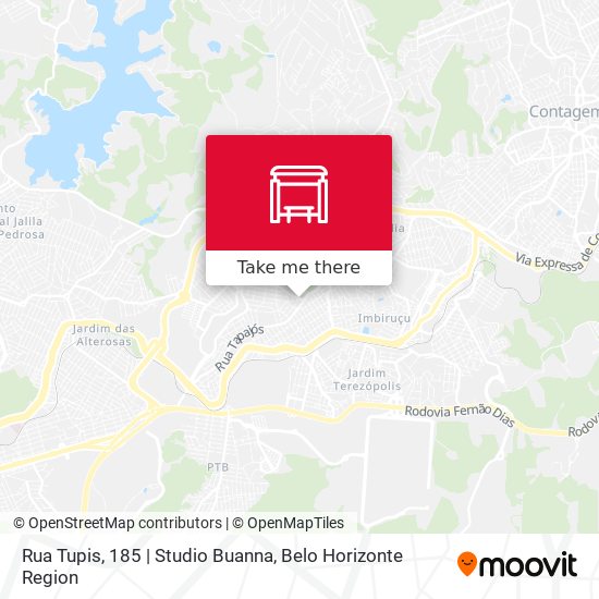 Rua Tupis, 185 | Studio Buanna map