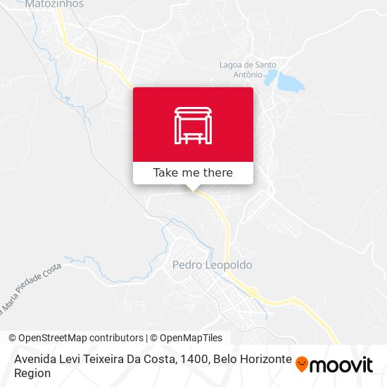 Avenida Levi Teixeira Da Costa, 1400 map