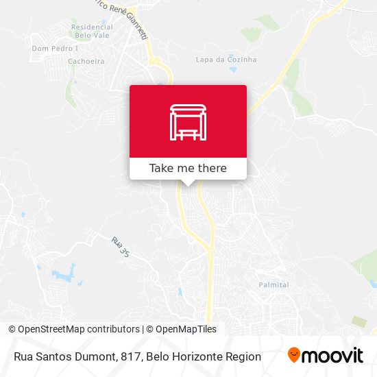 Rua Santos Dumont, 817 map