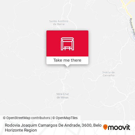 Rodovia Joaquim Camargos De Andrade, 3600 map