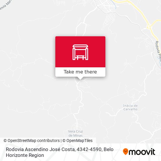 Rodovia Ascendino José Costa, 4342-4590 map