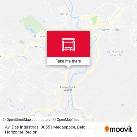 Av. Das Indústrias, 3055 | Megaspace map