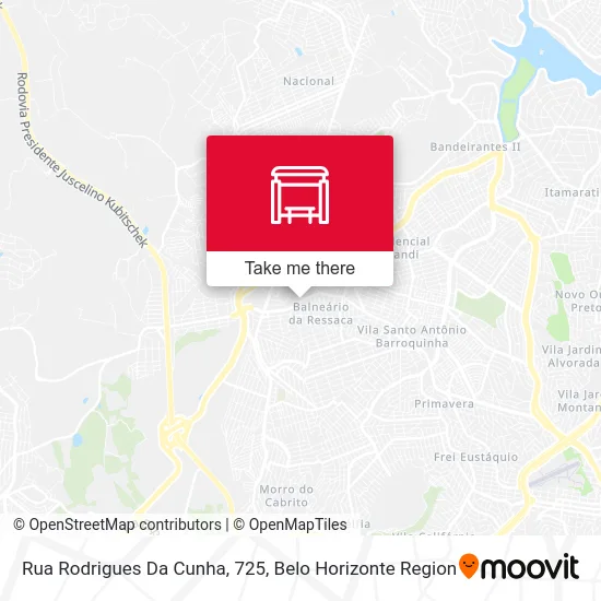 Rua Rodrigues Da Cunha, 725 map