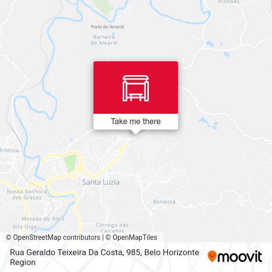 Rua Geraldo Teixeira Da Costa, 985 map