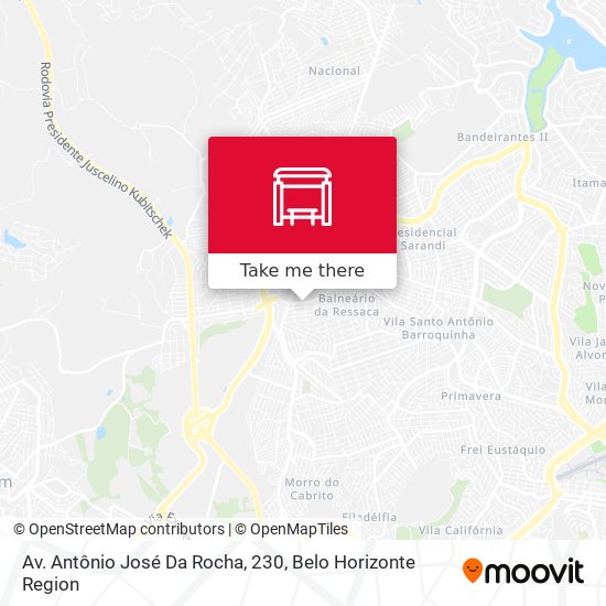 Av. Antônio José Da Rocha, 230 map
