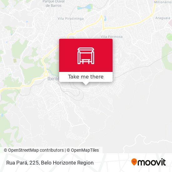 Rua Pará, 225 map