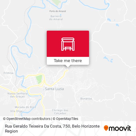 Rua Geraldo Teixeira Da Costa, 750 map