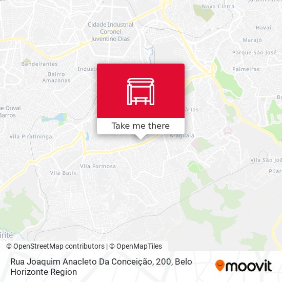 Rua Joaquim Anacleto Da Conceição, 200 map