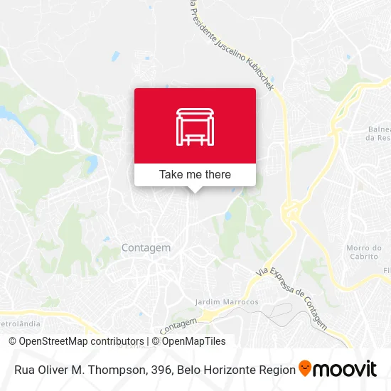 Rua Oliver M. Thompson, 396 map