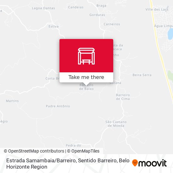 Estrada Samambaia / Barreiro, Sentido Barreiro map