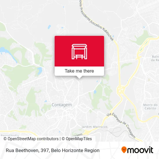 Rua Beethoven, 397 map