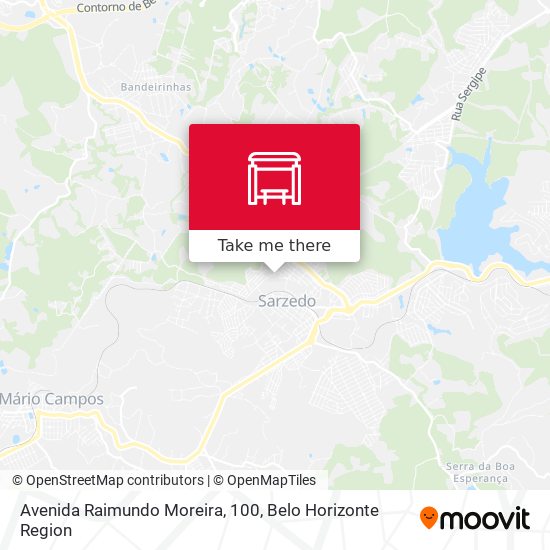 Avenida Raimundo Moreira, 100 map