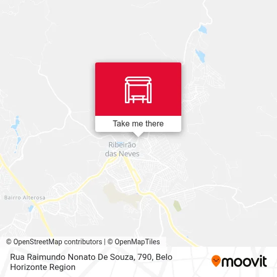 Rua Raimundo Nonato De Souza, 790 map