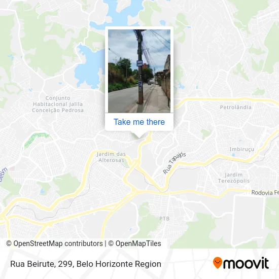 Rua Beirute, 299 map