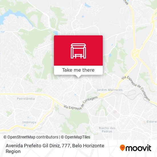 Mapa Avenida Prefeito Gil Diniz, 777