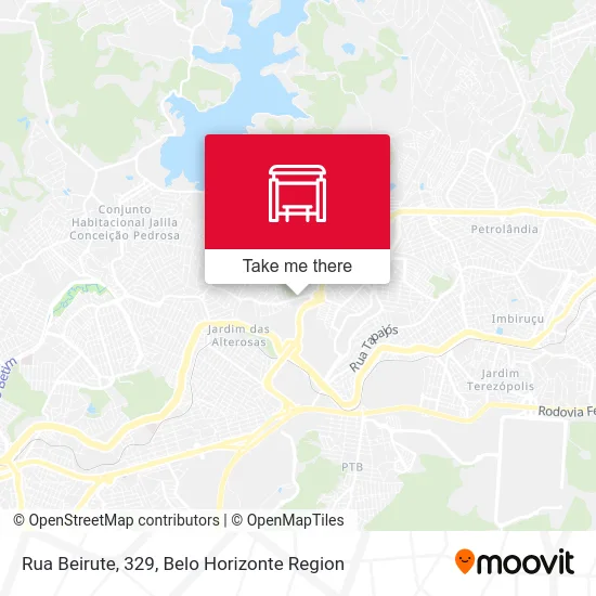 Rua Beirute, 329 map