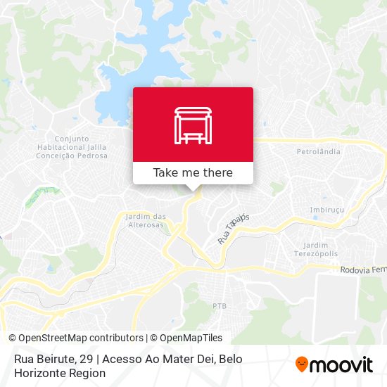 Rua Beirute, 29 | Acesso Ao Mater Dei map